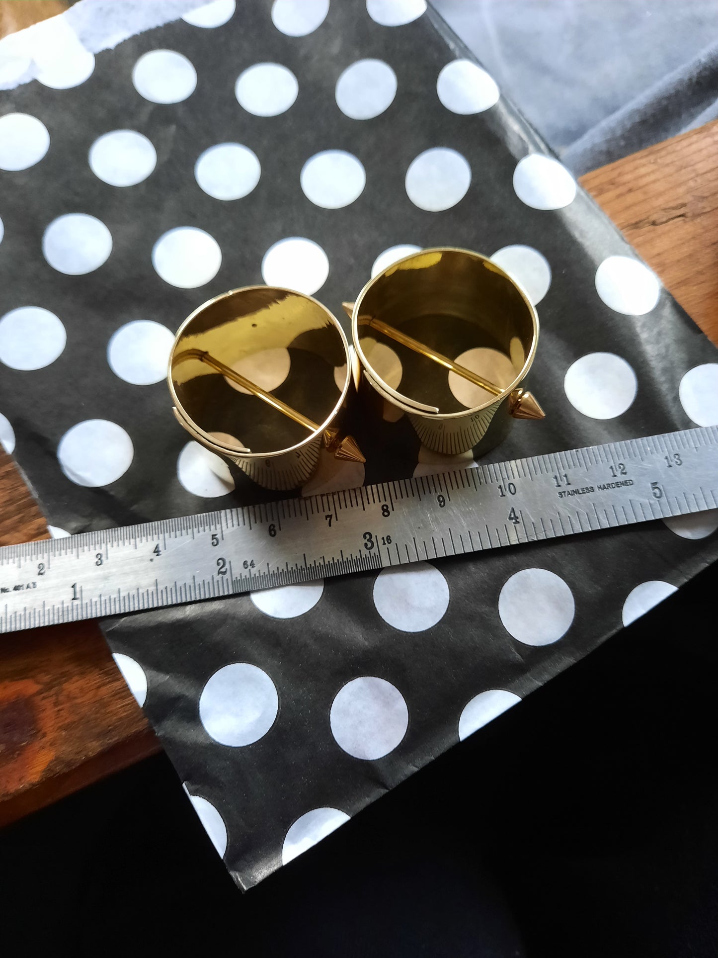 Short Hair Cuffs! Single bar cuffs for braids or locs in brass, stainless steel, bronze, or black steel