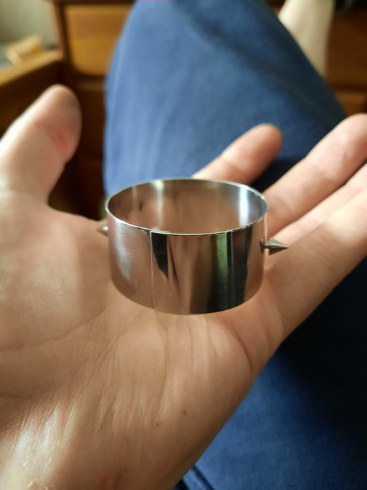 Hair Cuffs - Extra Large! For braids/dreadlocks 30mm and up. Viking, statement, goth, biker, long hair, hair spike, braid accent, goth gifts