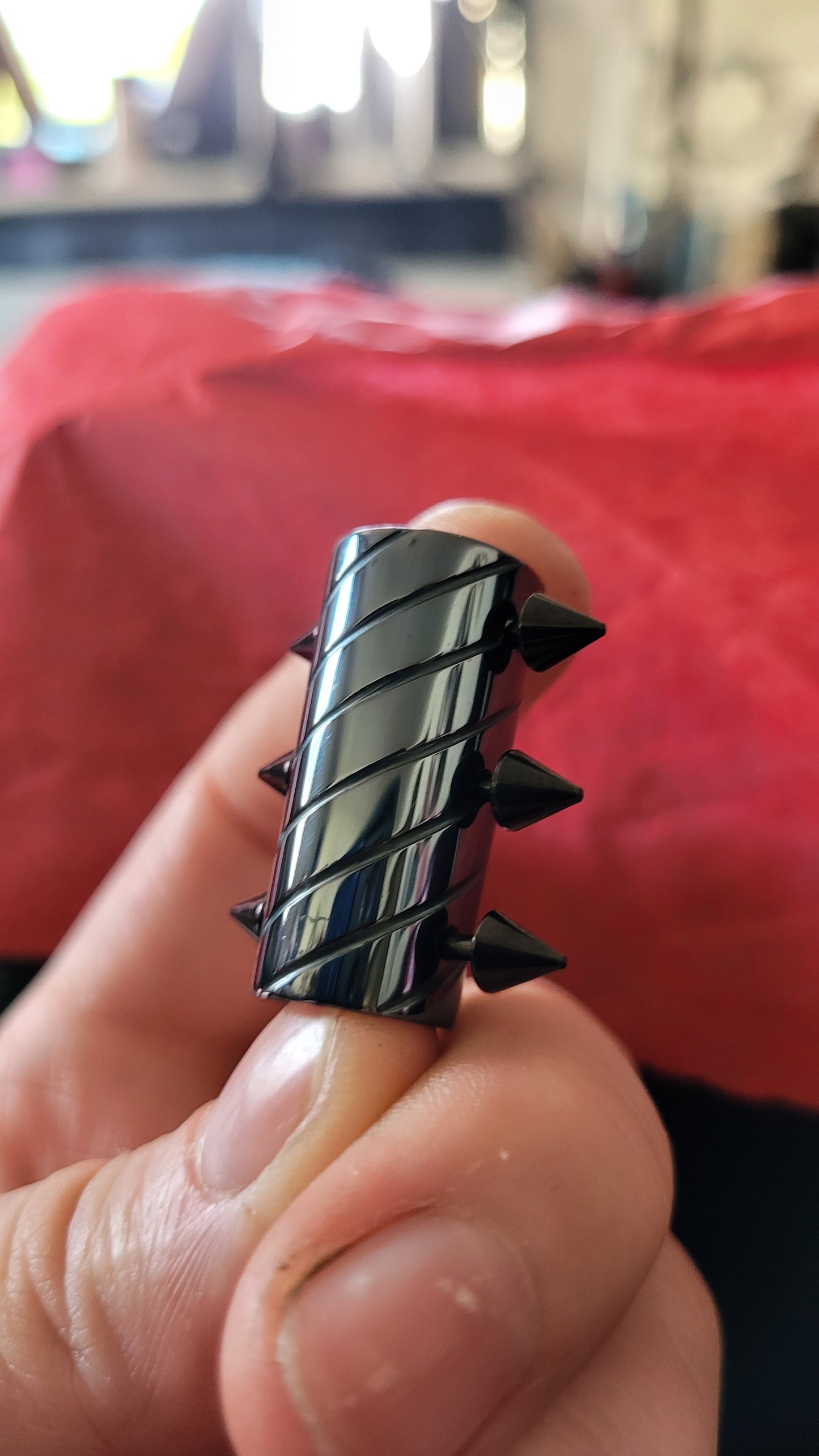 Three Bar Hair Cuff! Single cuff with three bars, aka the "dagger-dagger-dagger" cuff