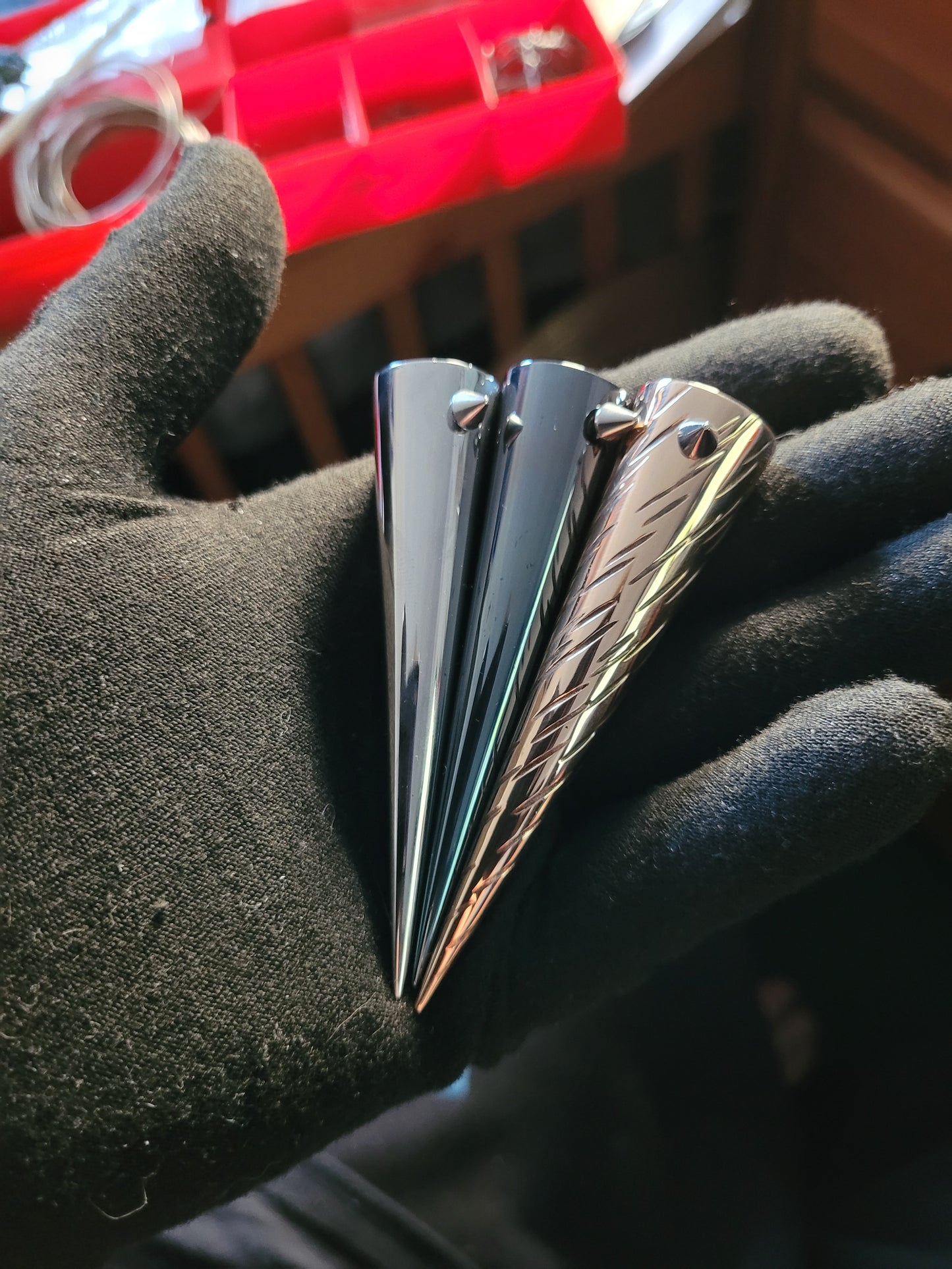 Black Steel Hair Spike!