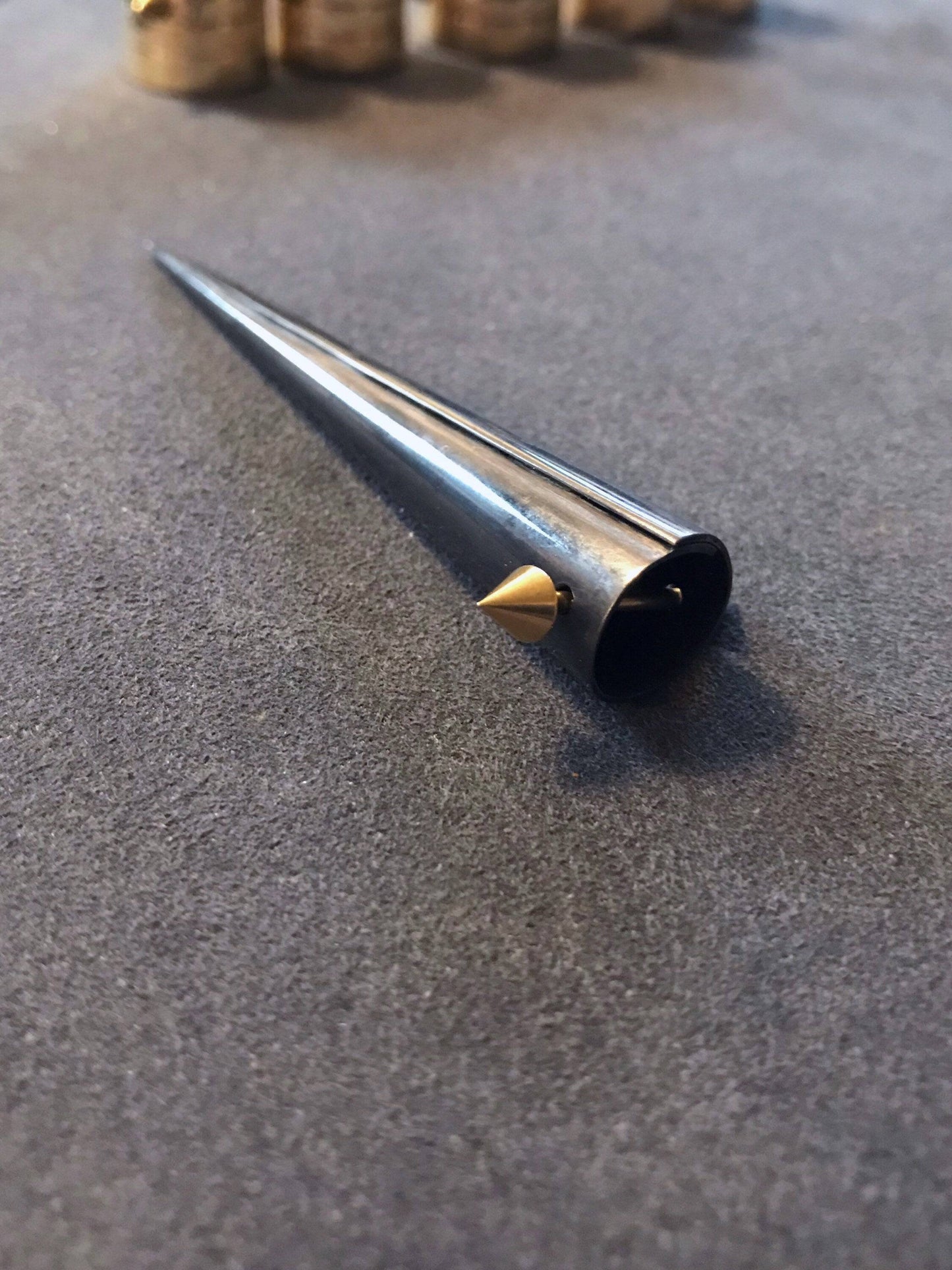 Black Steel Hair Spike!