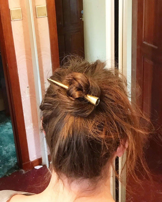 Hair spike! Extra long hair spike for wearing on braids, locs, or to use as a hair pin