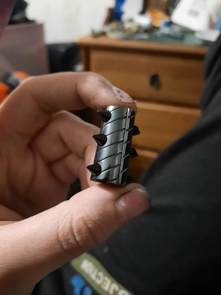 Three Bar Hair Cuff! Single cuff with three bars, aka the "dagger-dagger-dagger" cuff