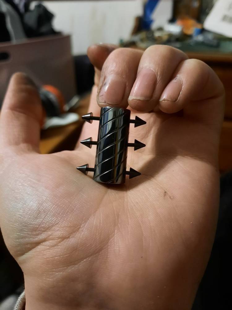 Three Bar Hair Cuff! Single cuff with three bars, aka the "dagger-dagger-dagger" cuff