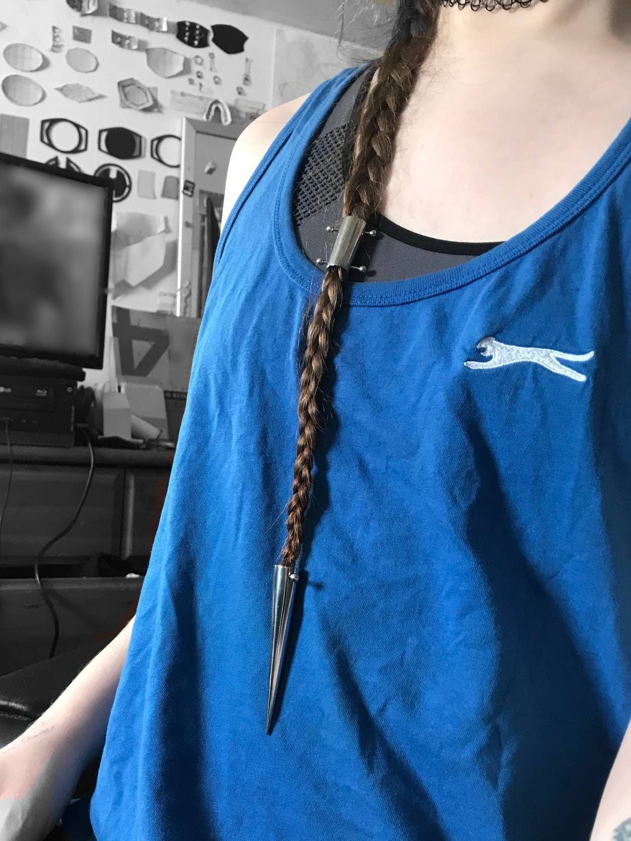 STAINLESS STEEL hair spikes! Braid/ loc jewellery
