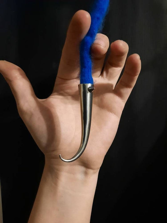 Hair Horns! Horn tips/ curved spikes for locs, braids, synthetic dreads