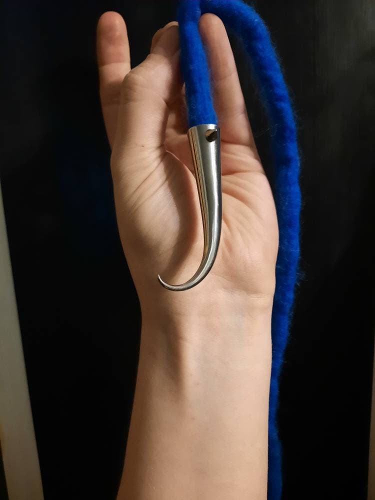 Hair Horns! Horn tips/ curved spikes for locs, braids, synthetic dreads