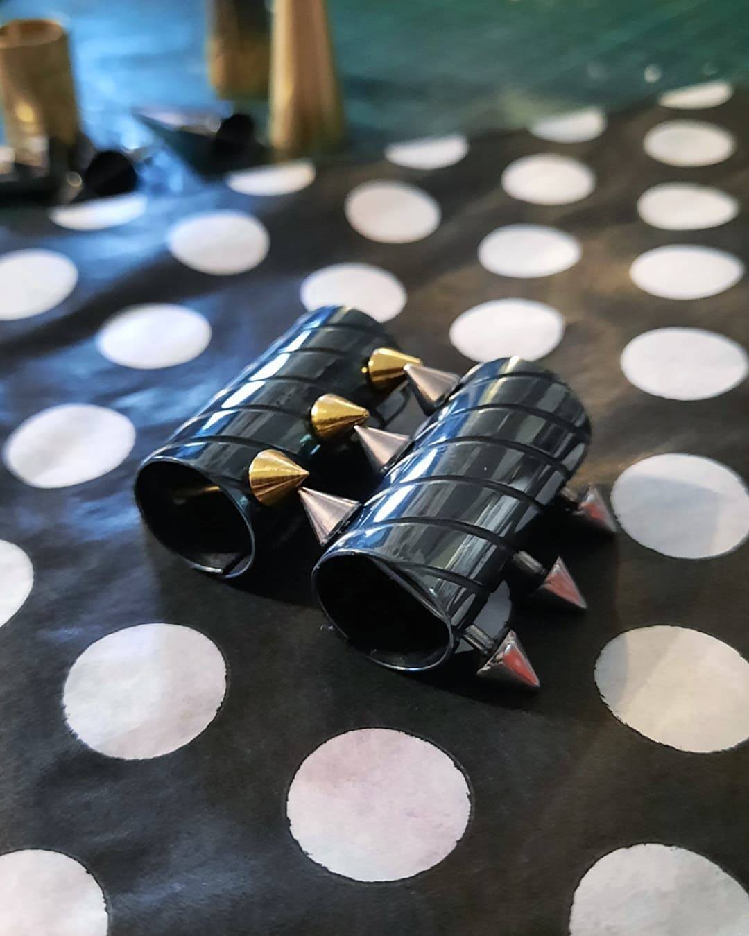 Three Bar Hair Cuff! Single cuff with three bars, aka the "dagger-dagger-dagger" cuff