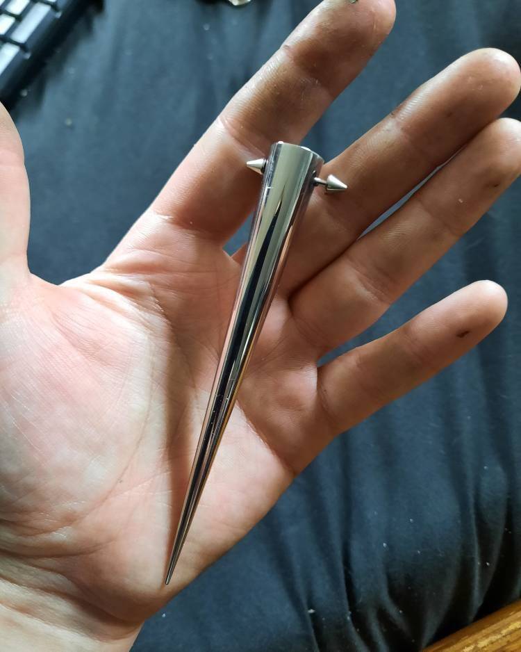 Hair spike! Extra long hair spike for wearing on braids, locs, or to use as a hair pin